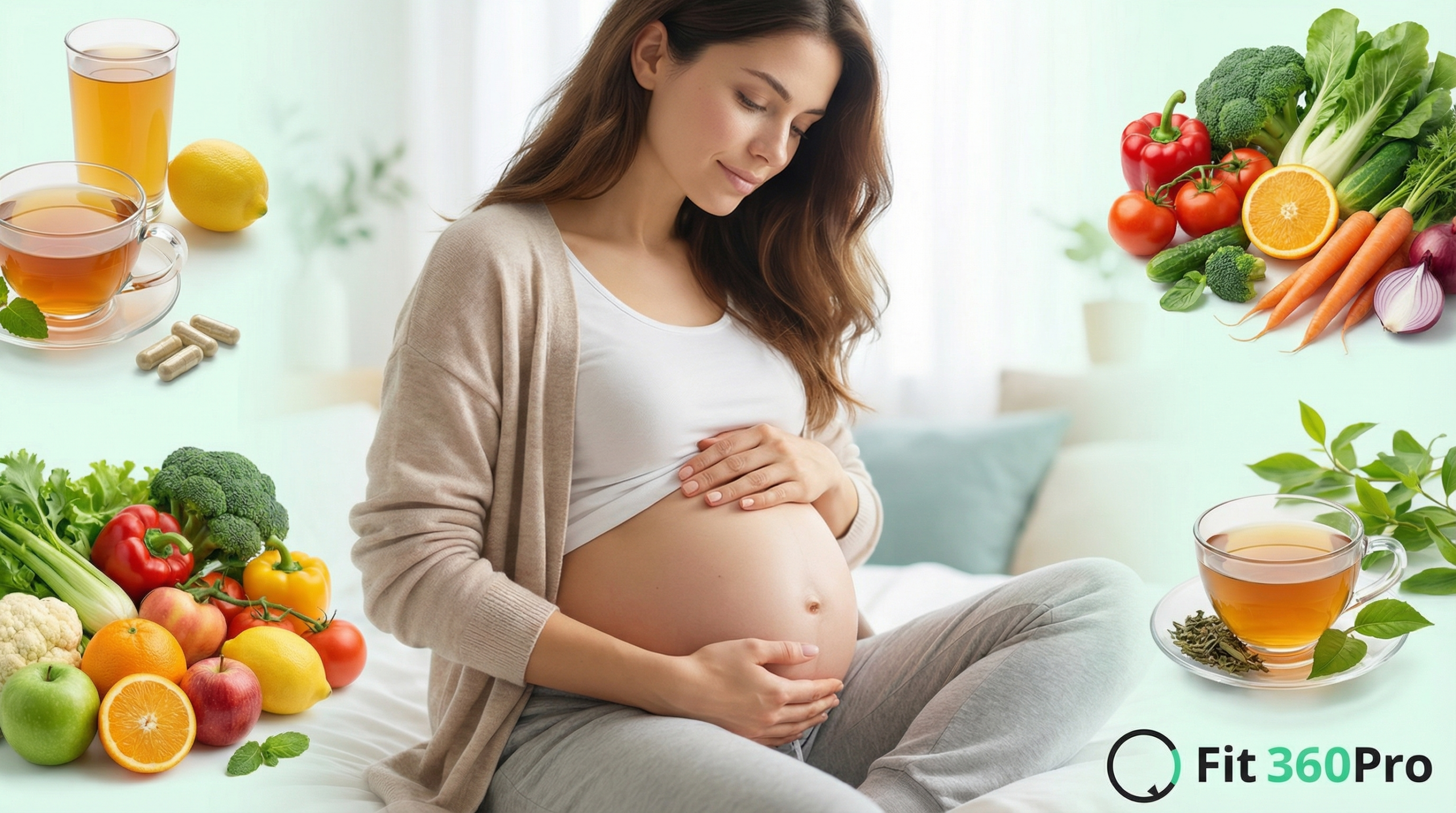 Donna con pancia gonfia che cerca sollievo dall’aria nella pancia – Fit360Pro