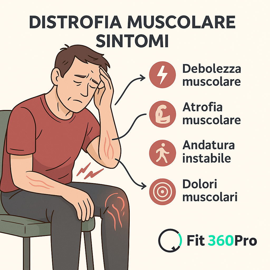 Distrofia muscolare sintomi