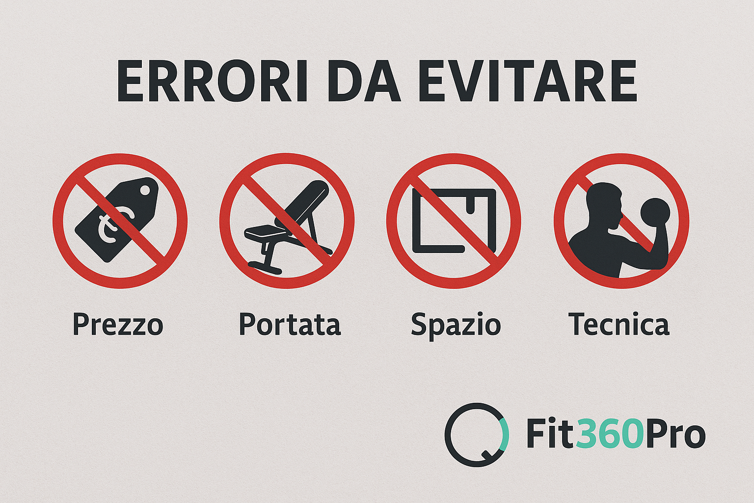 Errori da evitare con la panca palestra: prezzo, portata, spazio e tecnica – Fit360Pro