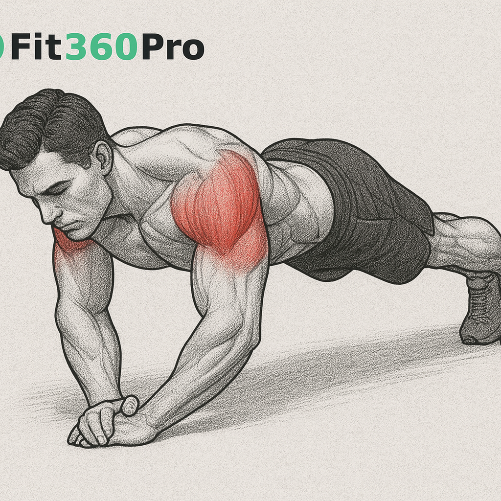 Diamond push-up per tricipiti e braccia, variante corpo libero